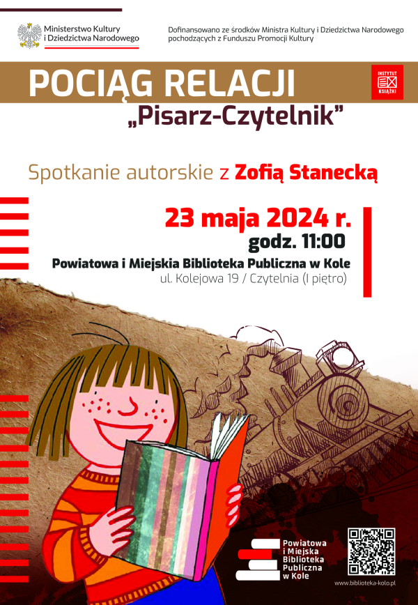 Plakat, Spotkanie autorskie z Zofią Stanecką