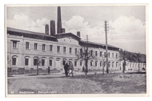 Fabryka Fajansu. Zakład Fot. N. Fufajew, Koło. Data koresp. 18.07.1941 r. Ze zbiorów Muzeum Technik Ceramicznych w Kole.