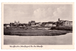 Nakł. Wydawnictwa Fotograficznego Hannsa Kanngiessera z Łodzi. Lata 1940–1945. Ze zbiorów Muzeum Technik Ceramicznych w Kole.