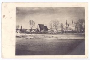 Foto: Urząd Kraju Warty ds. Ochrony Zabytków w Poznaniu. Dystrybucja: N. Fufajew, Koło. Data koresp. 17.08.1943 r. Ze zbiorów Muzeum Technik Ceramicznych w Kole.