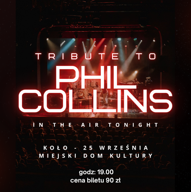 Zdjęcie: Zapraszamy na KONCERT  – In the Air Tonight! Tribute to Phil Collins