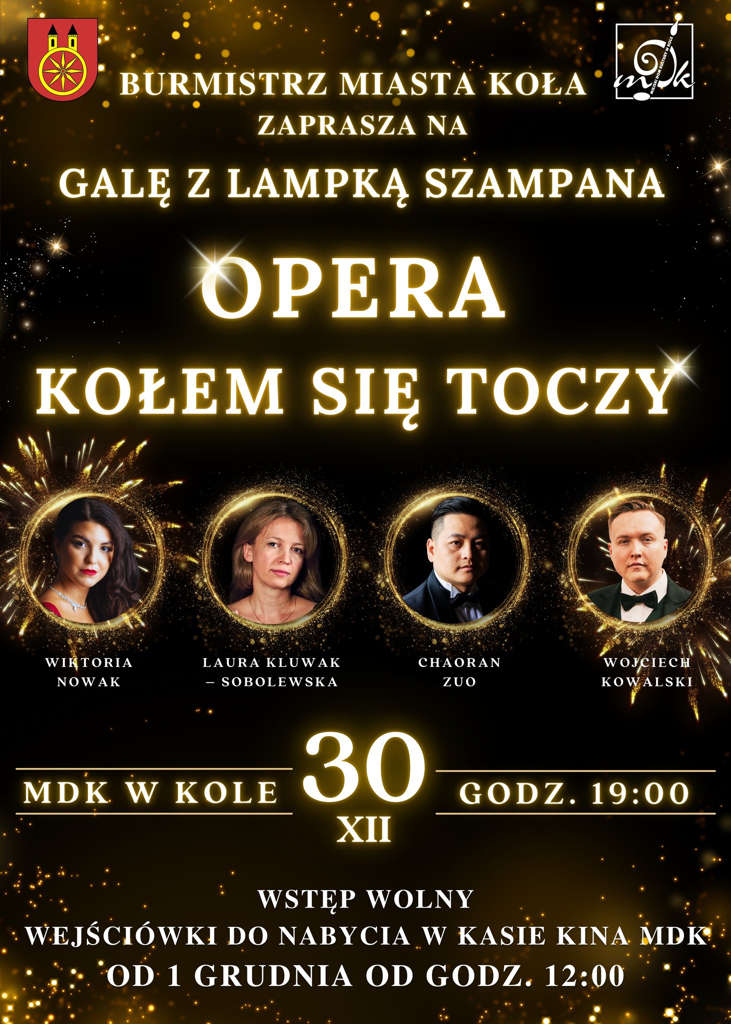 Zdjęcie: Gala z lampką szampana!