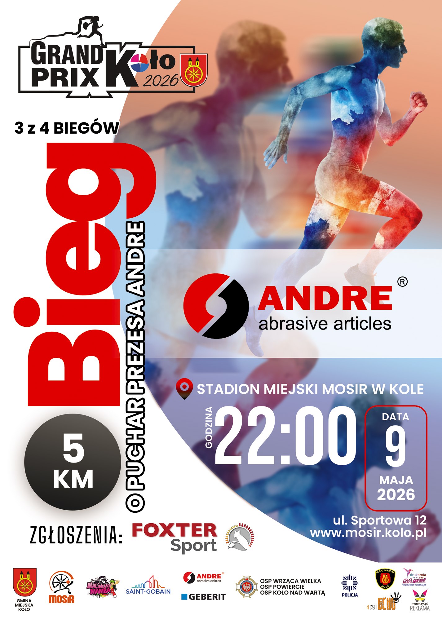 Nocny bieg o Puchar Prezesa Andre – X Grand Prix Koło