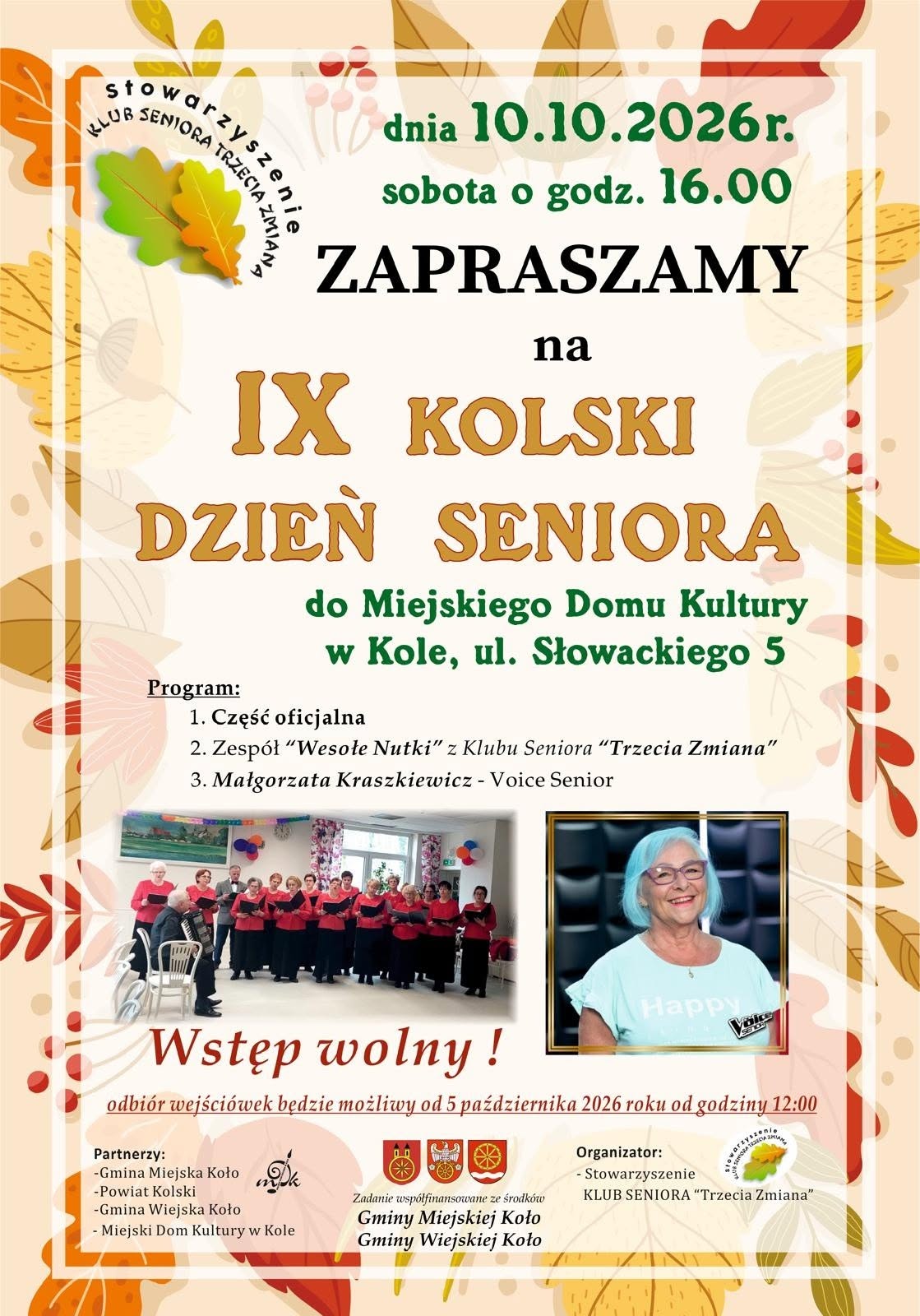 Święto Seniorów w Kole – IX Kolski Dzień Seniora