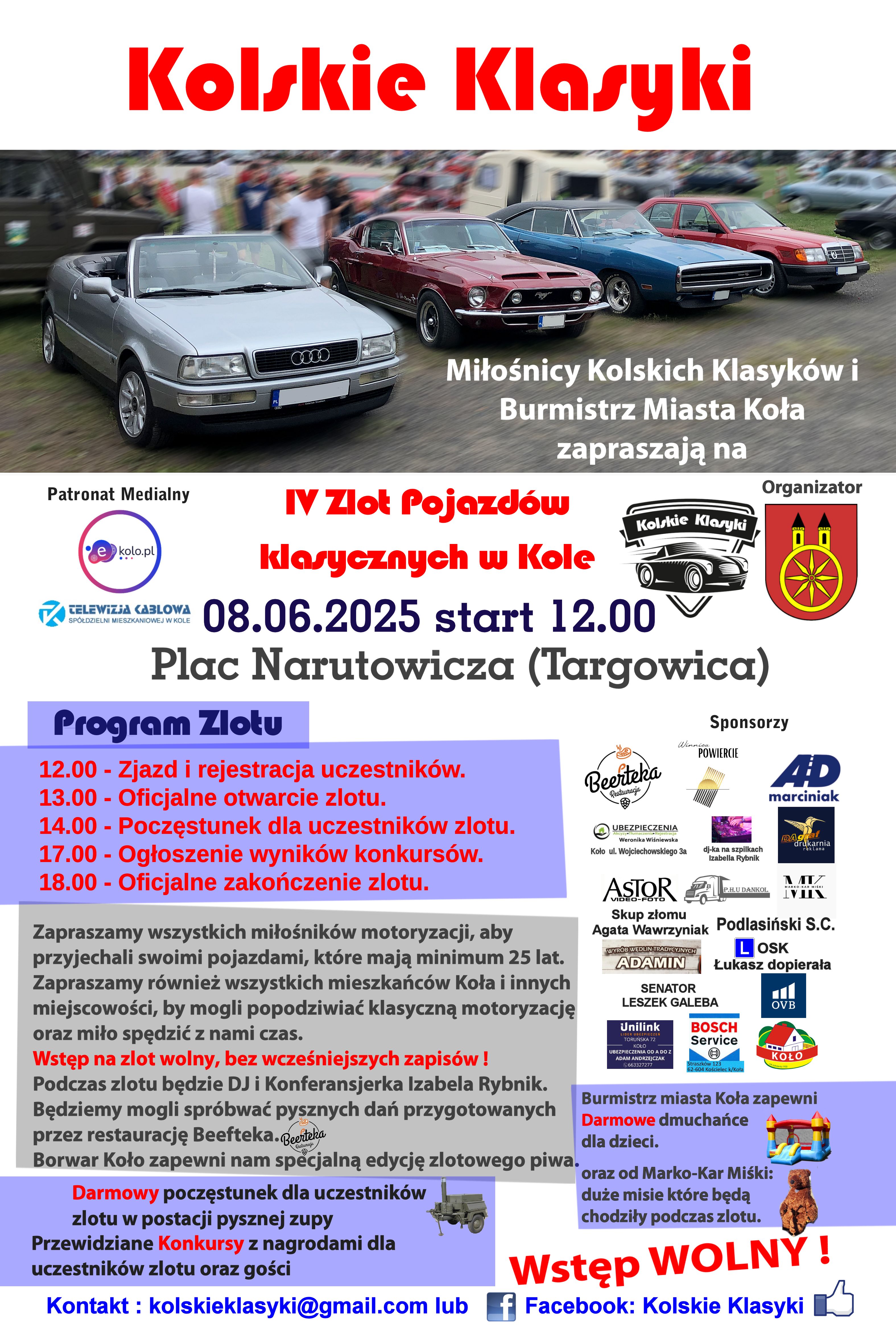Zdjęcie:  IV Zlot Pojazdów klasycznych w Kole