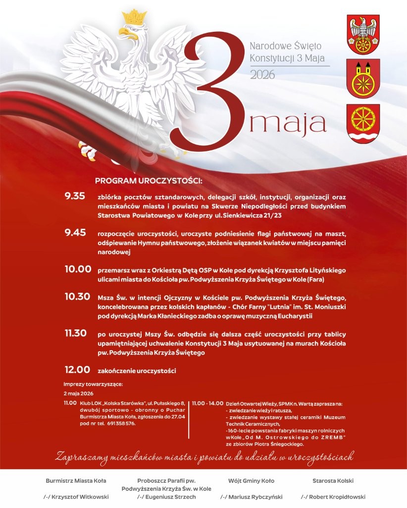 Zdjęcie: Narodowe Święto Konstytucji 3 Maja