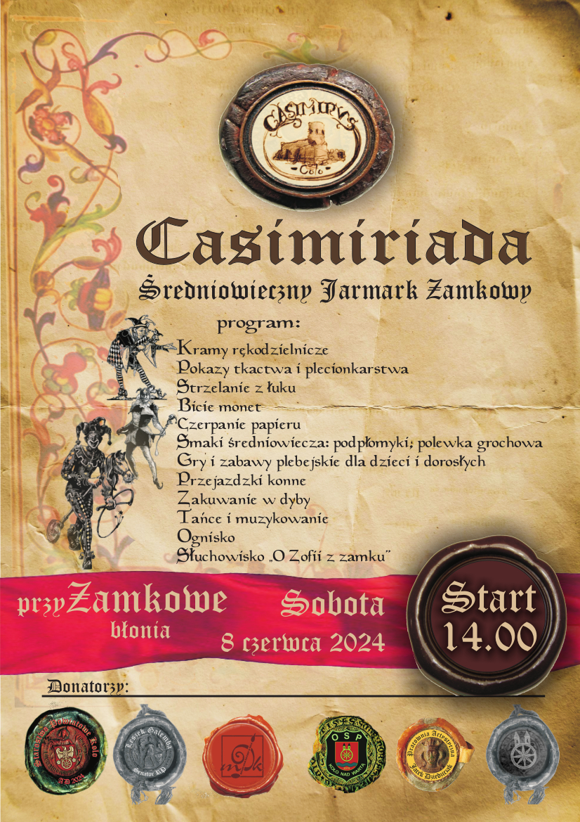 Zdjęcie: Casimiriada – Średniowieczny Jarmark Zamkowy