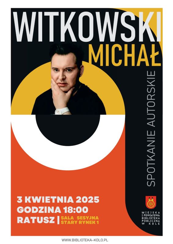 Zdjęcie: Spotkanie autorskie z Michałem Witkowskim
