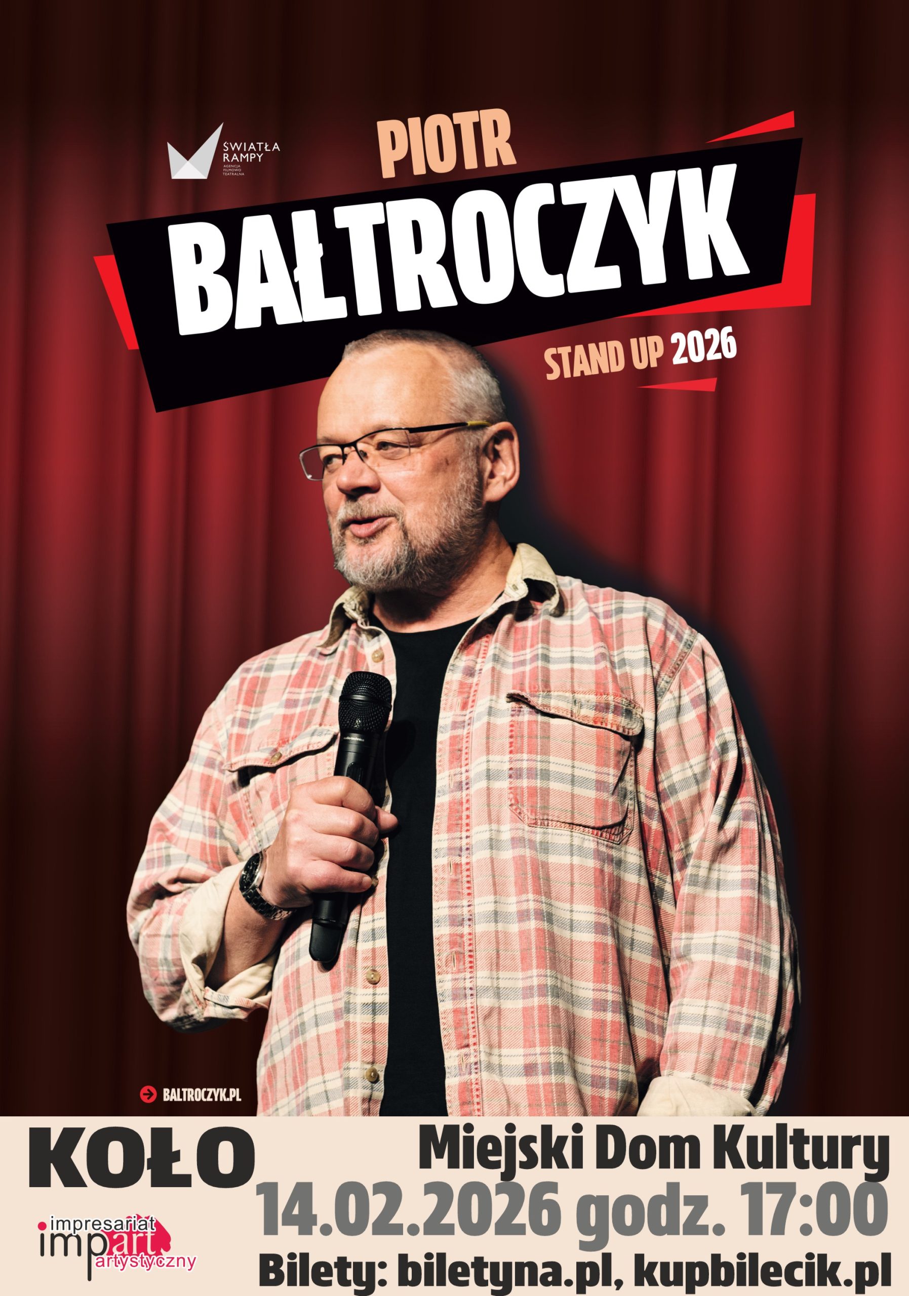 Zdjęcie: Piotr Bałtroczyk – stand up