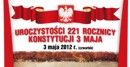 Uroczystości 221 Rocznicy Konstytucji 3 Maja
