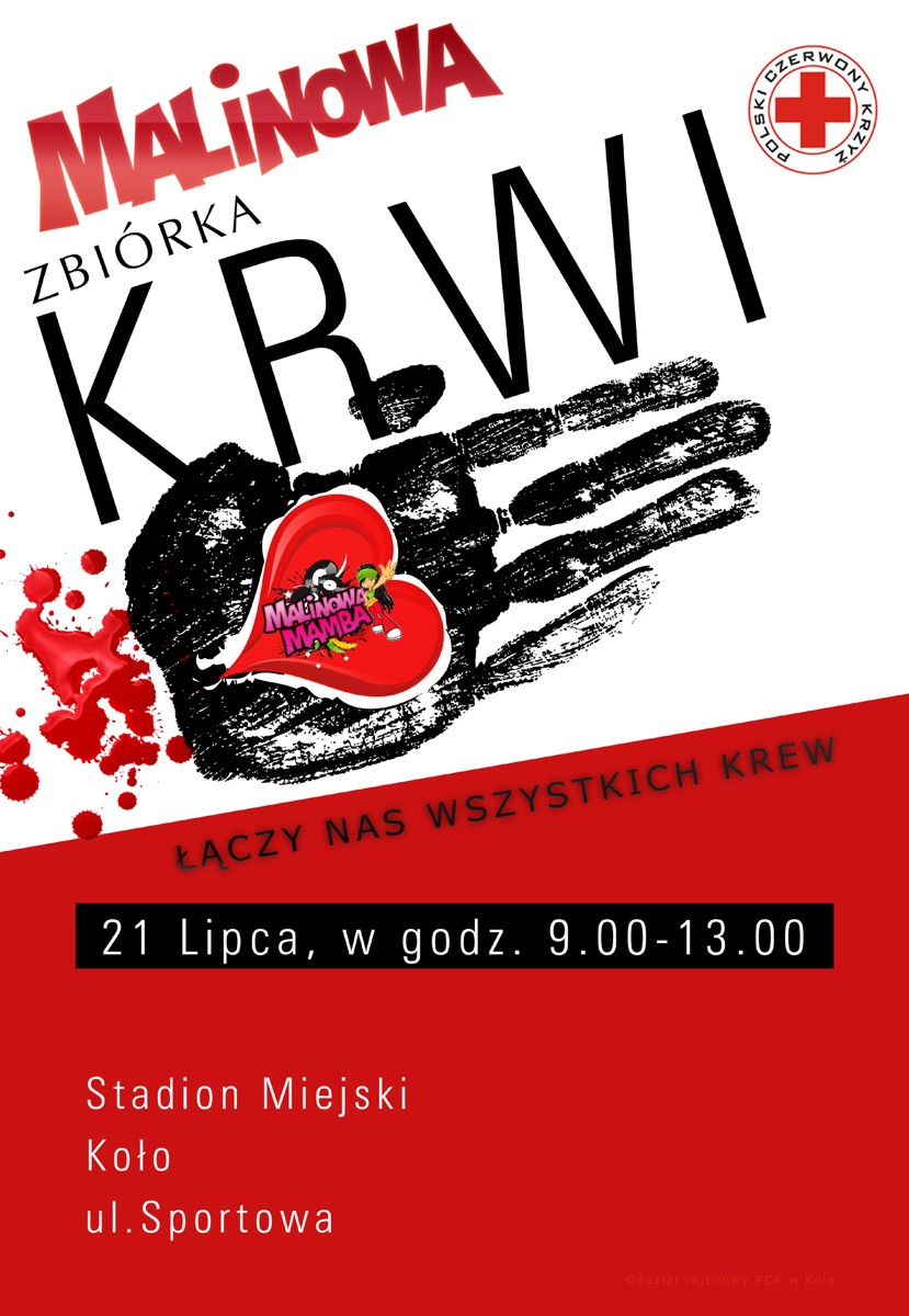 Wakacyjna Malinowa zbiórka krwi