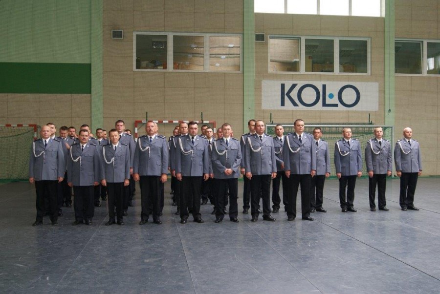 Kolscy policjanci świętowali