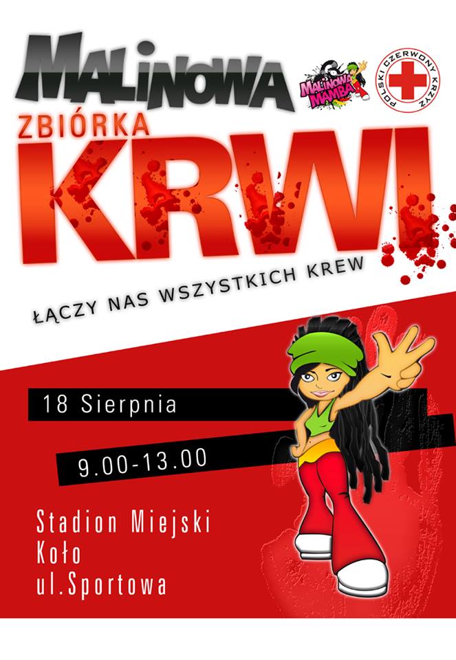 Kolejna wakacyjna Malinowa zbiórka krwi