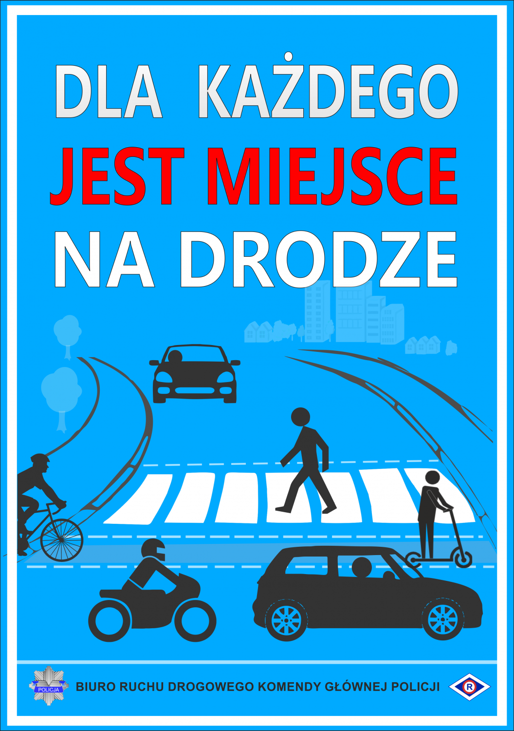 Plakat z napisem 