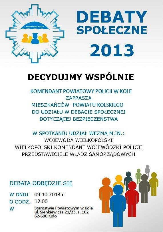 Debata Społeczna w Kole