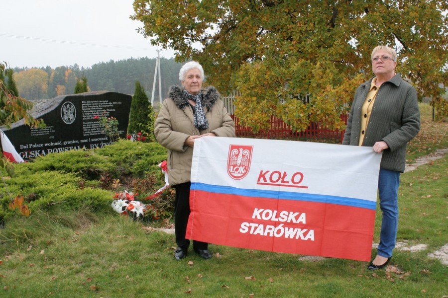 Z flagą LOK na Litwie
