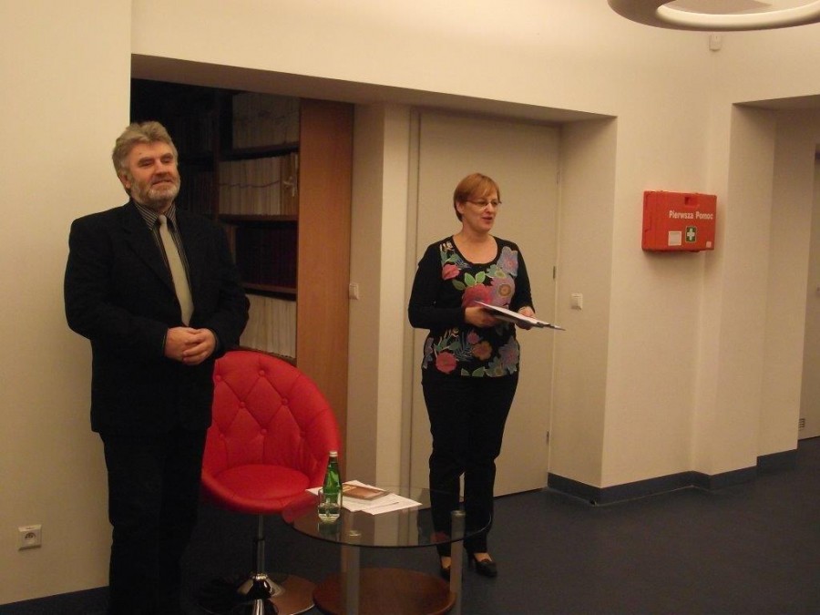 Autor „Krioterapii…” w Kole