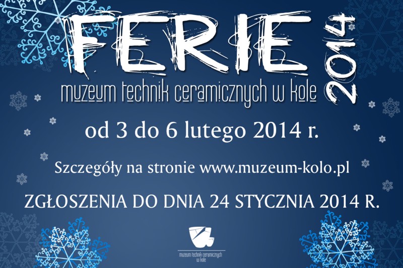 "Ferie w muzeum" - zapisy do 24 stycznia