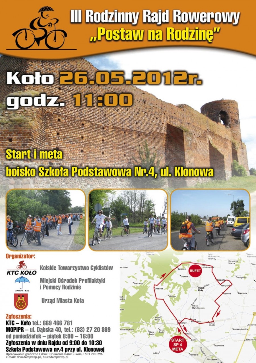 III Rodzinny Rajd Rowerowy "Postaw na Rodzinę" 