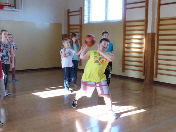 Ferie w SP 4 na sportowo
