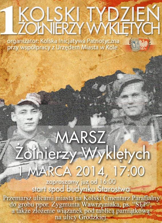 Marsz Żołnierzy Wyklętych w Kole