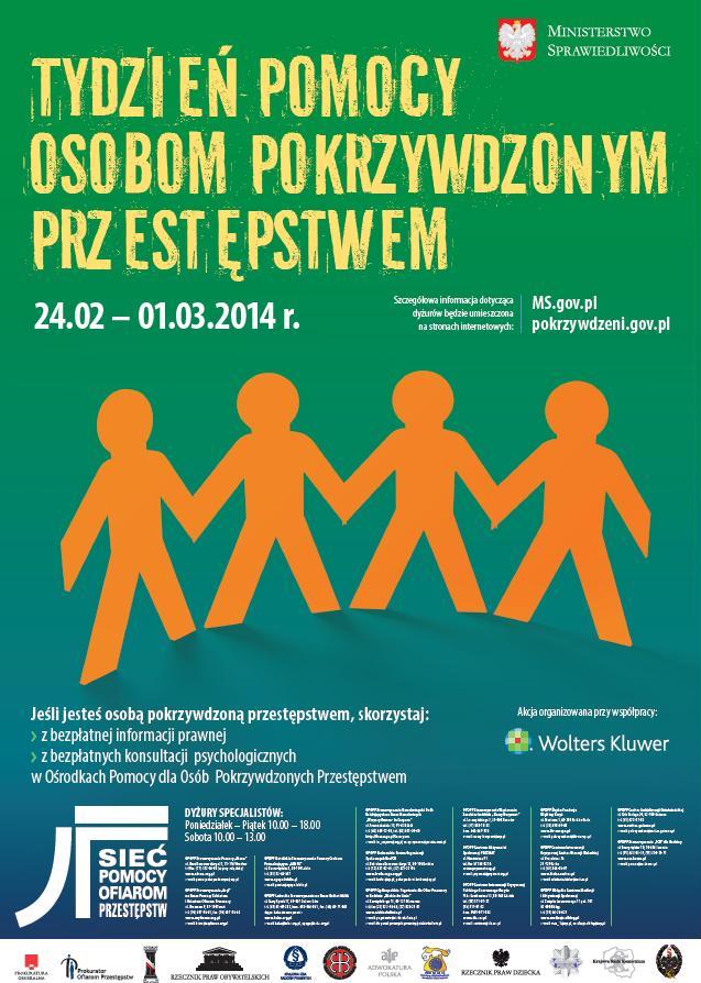 Tydzień Pomocy Osobom Pokrzywdzonym Przestępstwem