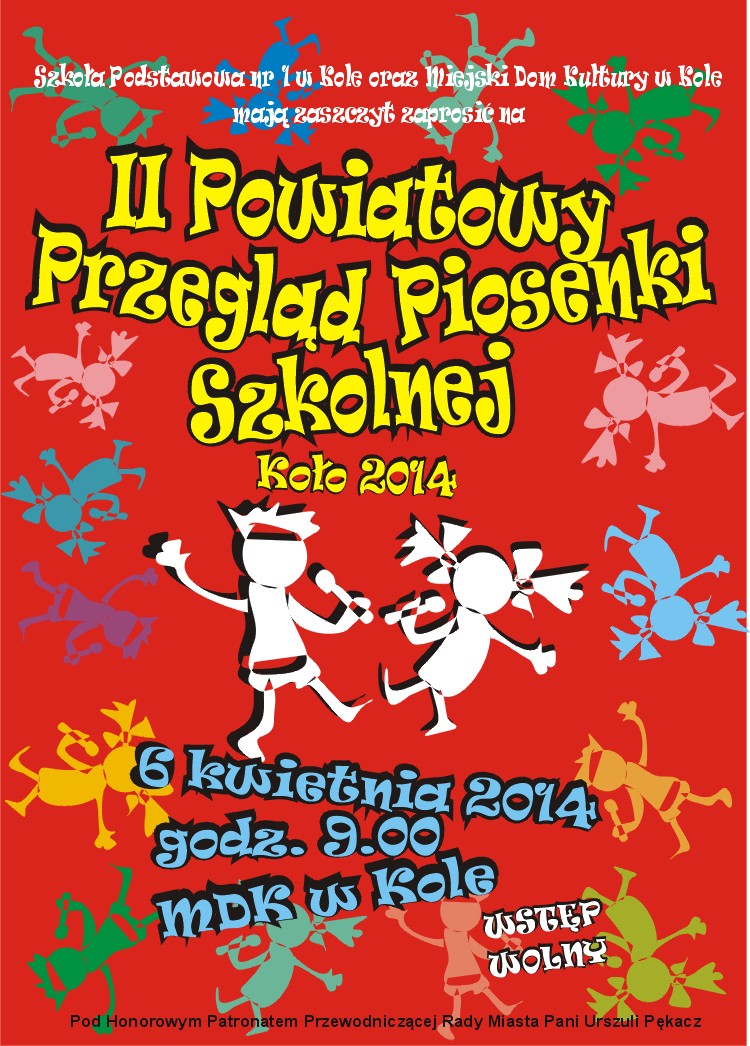 II Powiatowy Przegląd Piosenki Szkolnej Koło 2014