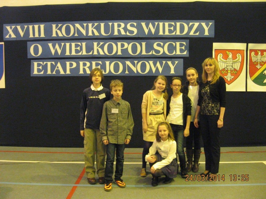 SP nr 1 w Kole ma finalistów XVIII Konkursu Wiedzy o Wielkopolsce