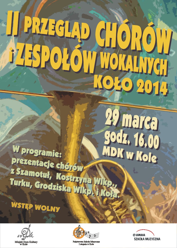 Przegląd Chórów i Zespołów Wokalnych Koło 2014