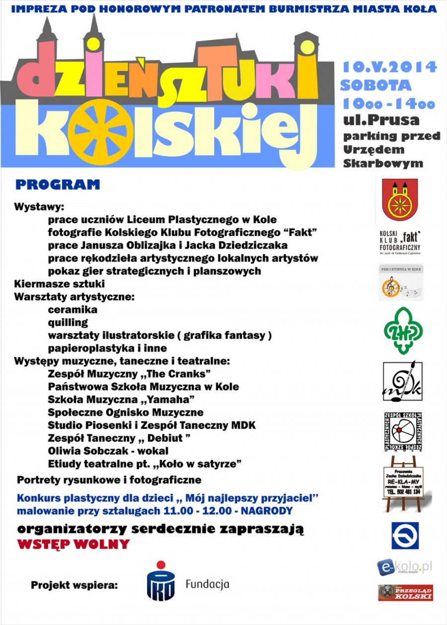 Konkurs na reportaż filmowy z "Dnia Sztuki Kolskiej"