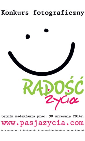 Konkurs fotograficzny "Radość życia"