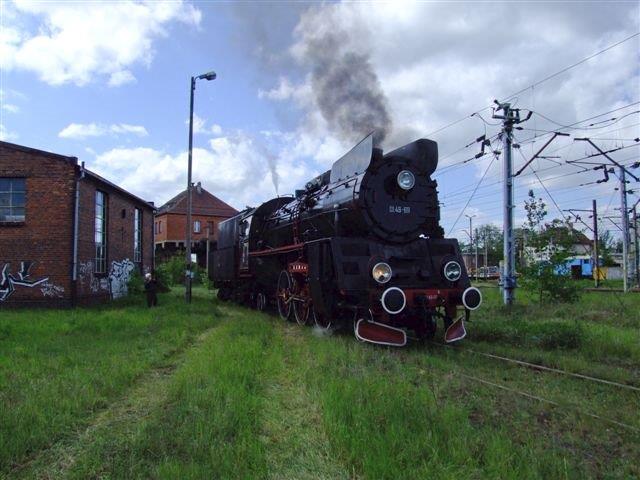 Podróż pociągiem retro