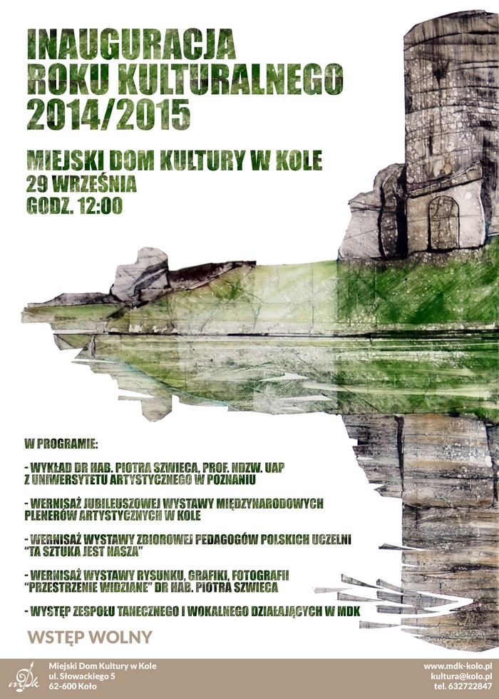 Inauguracja Roku Kulturalnego 2014/2015