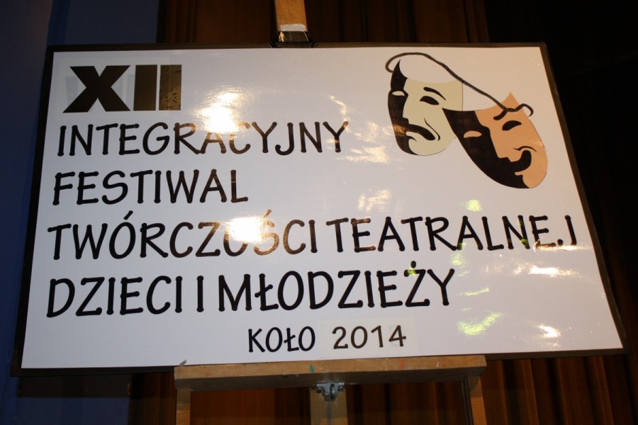 XII Integracyjny Festiwal Twórczości Teatralnej Dzieci i Młodzieży