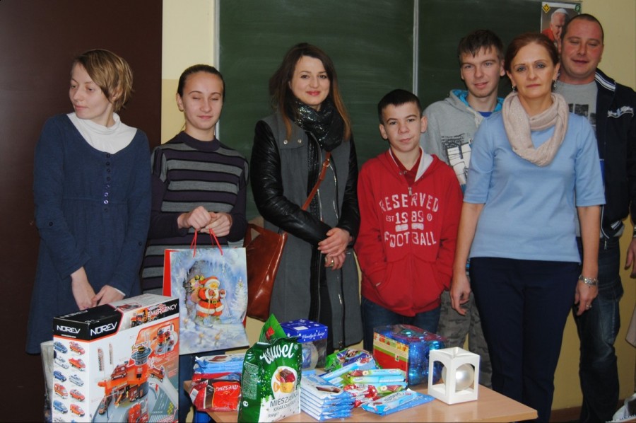 Prezenty dla SOSW od kibiców Lecha Poznań