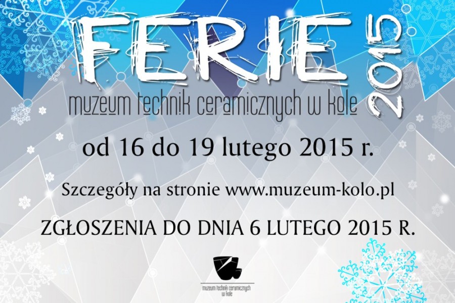 Nabór dzieci na półkolonie zimowe „Ferie w Muzeum”