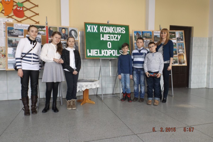Etap powiatowy XIX Konkursu Wiedzy o Wielkopolsce