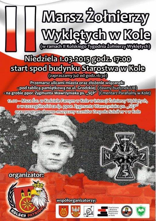 II Marsz Żołnierzy Wyklętych w Kole