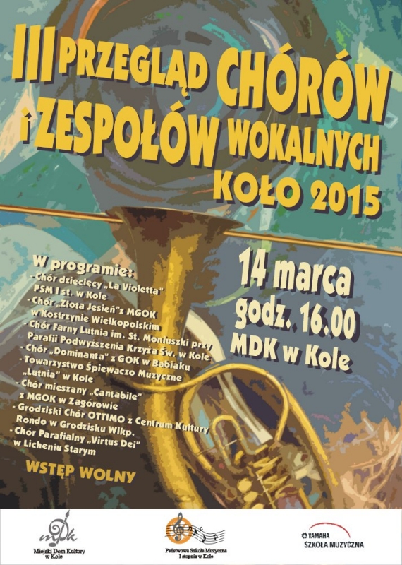 Przegląd Chórów i Zespołów Wokalnych Koło 2015