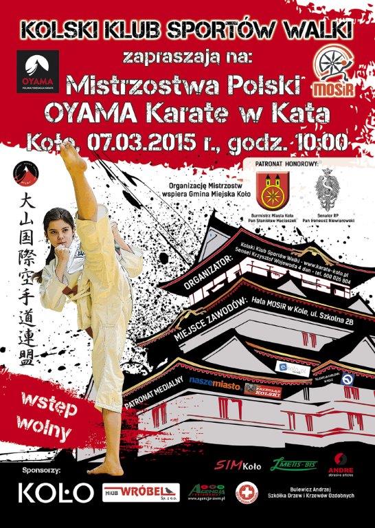 Mistrzostwa Polski OYAMA Karate w Kata