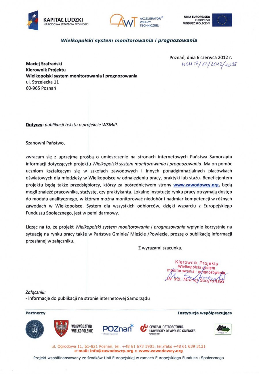Praca dla zawodowców