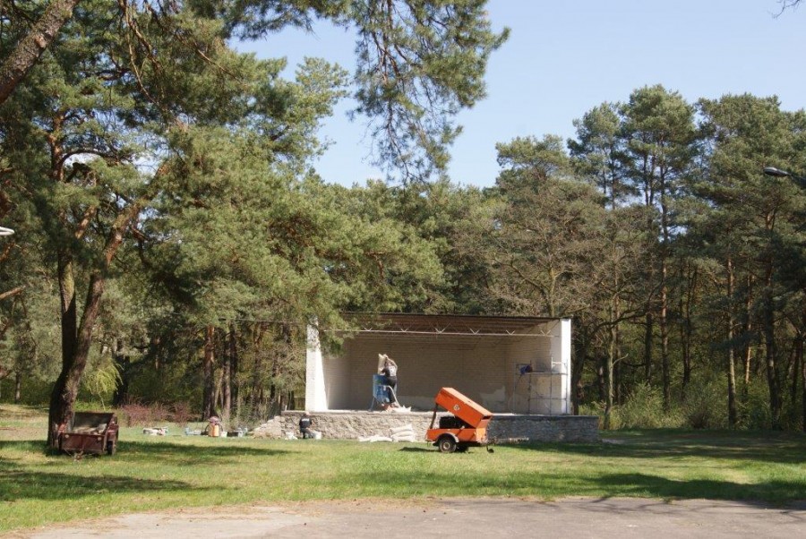 Trwa remont kolskiego amfiteatru
