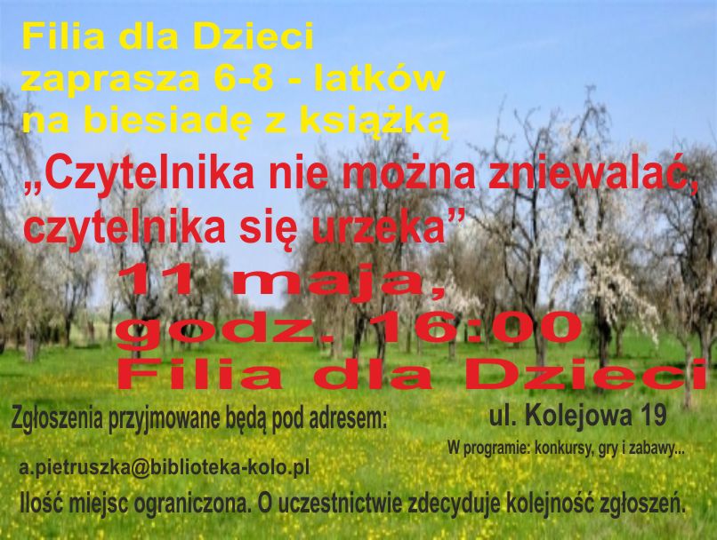 Biesiada z książką