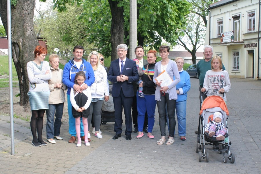 Burmistrz spotkał się z przedstawicielami mieszkańców Kolskiej Starówki                