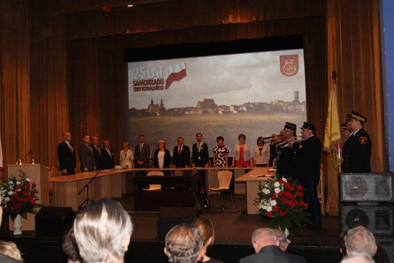 Uroczysta sesja z okazji miejskiego jubileuszu