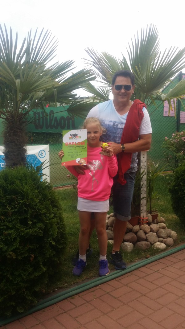 I miejsce Gabrysi w Wilson Kids Cup Open w Łęczycy