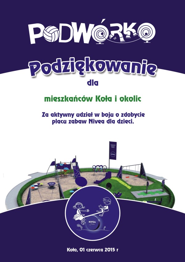 Czekamy na PODWÓRKO NIVEA…