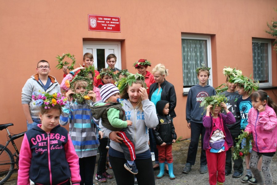 Wianki na kolskiej starówce