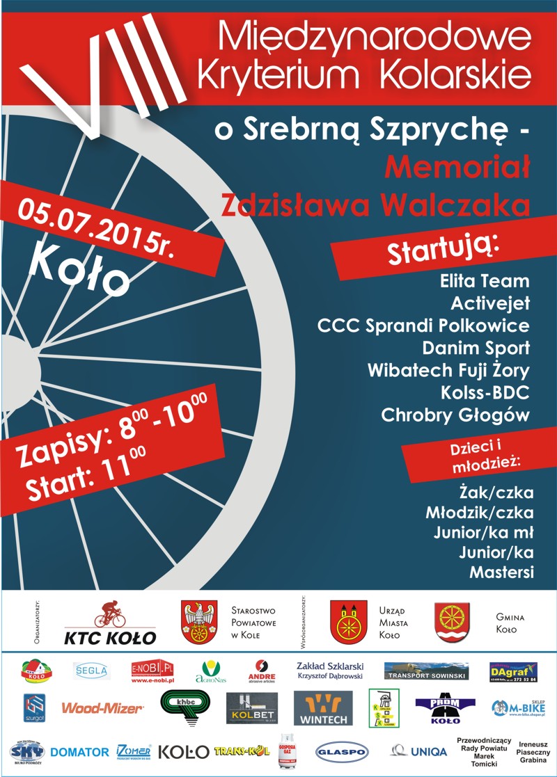 VIII Kryterium Kolarskie o Memoriał Zdzisława Walczaka
