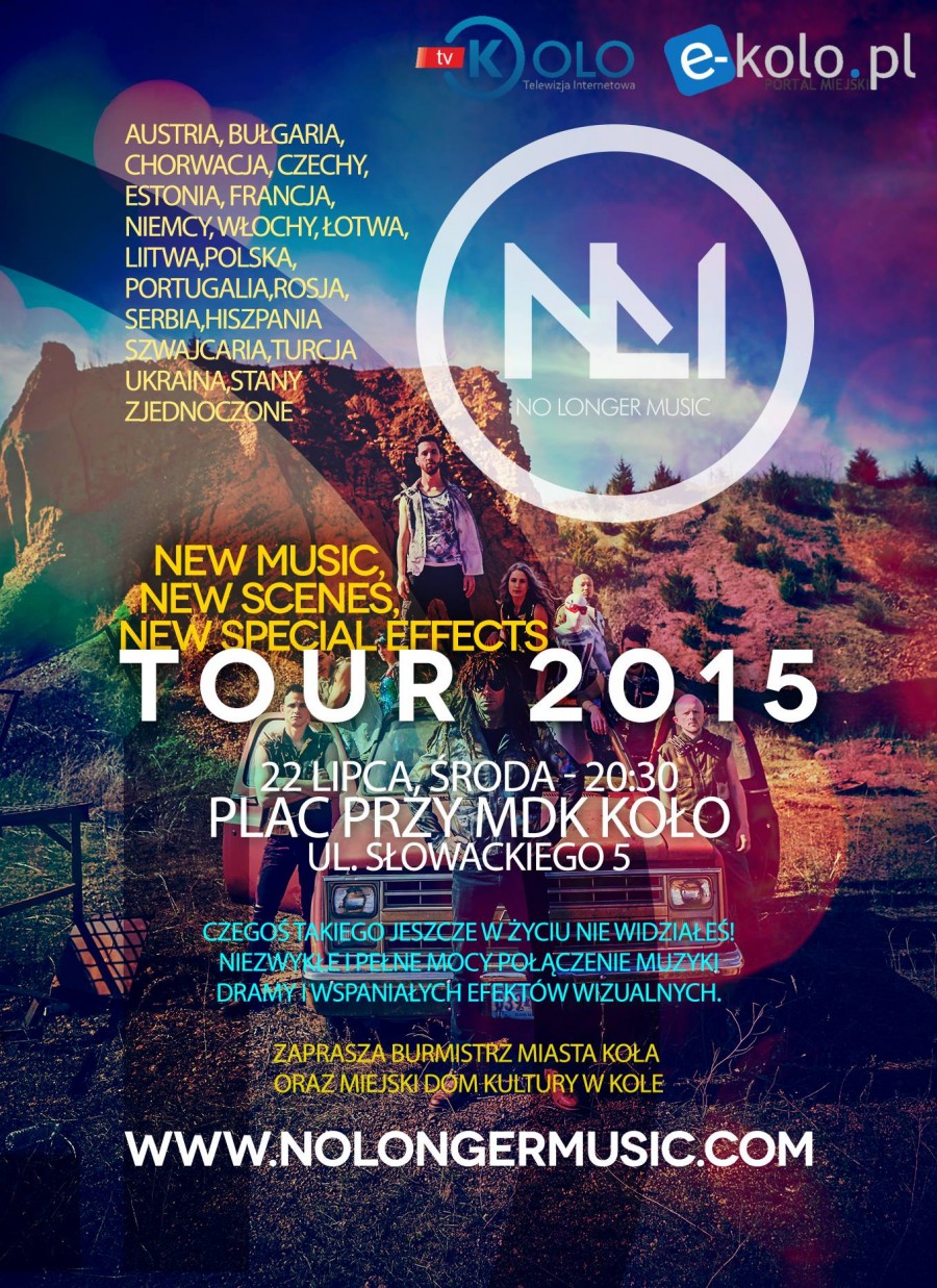 Koncert NO LONGER MUSIC